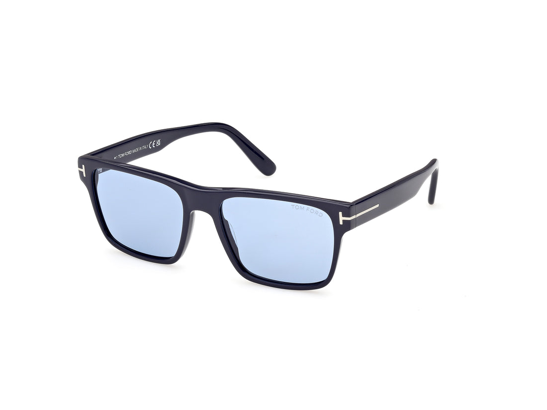Sonnenbrillen tom ford ft1205 calder 90v azul square masculino größe 55mm - Hauptansicht