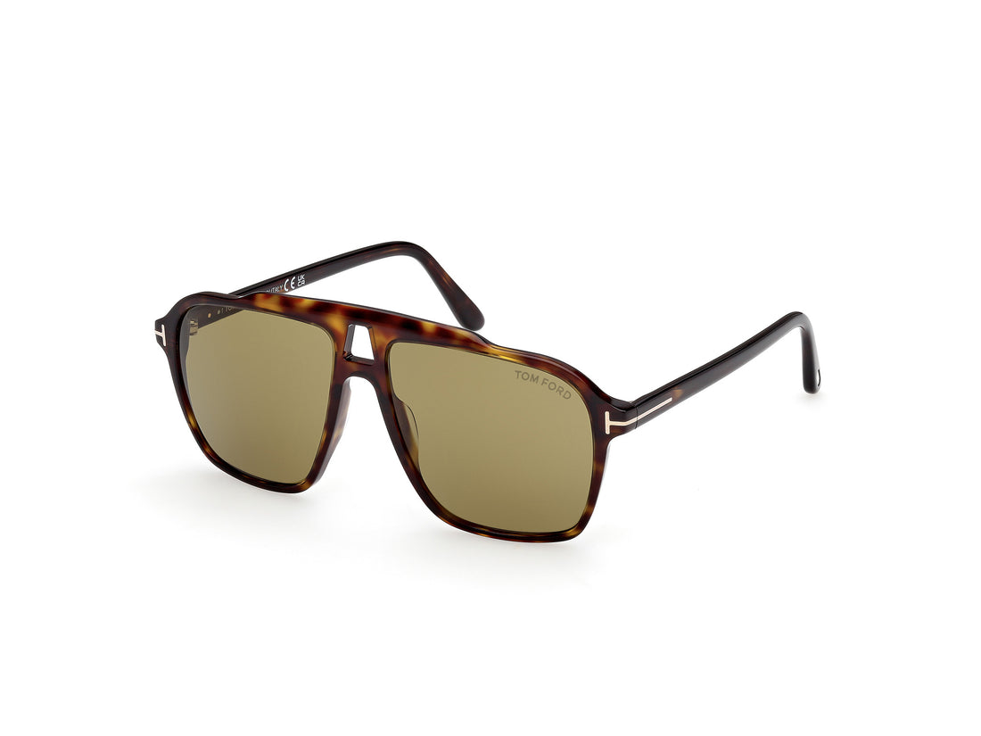 Gafas de sol tom ford ft1209 autari 52n havana navigator masculino talla 56mm - Vista principal