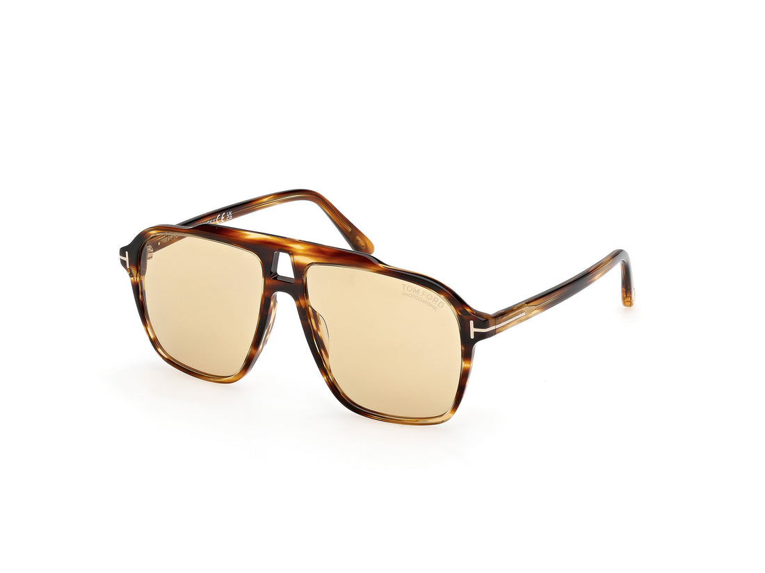 Gafas de sol tom ford ft1209 autari 56e havana navigator masculino talla 56mm - Vista principal