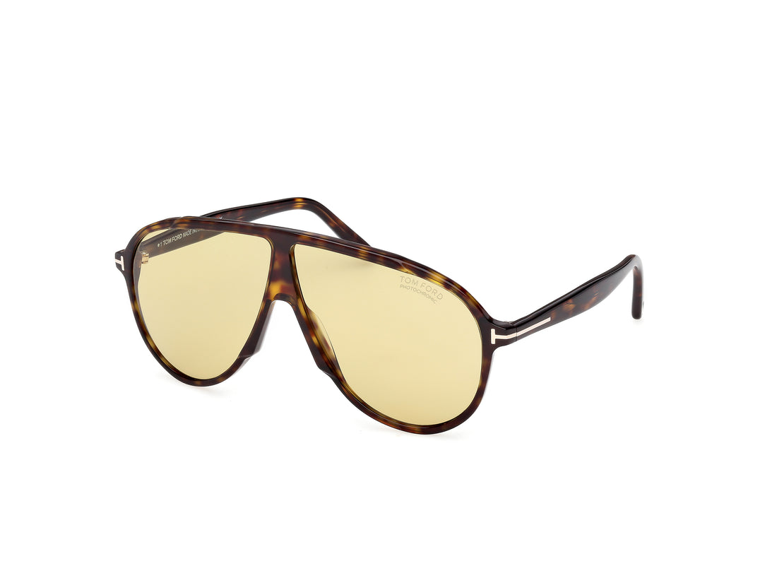 Gafas de sol tom ford ft1211 vladimir 52e havana pilot masculino talla 65mm - Vista principal