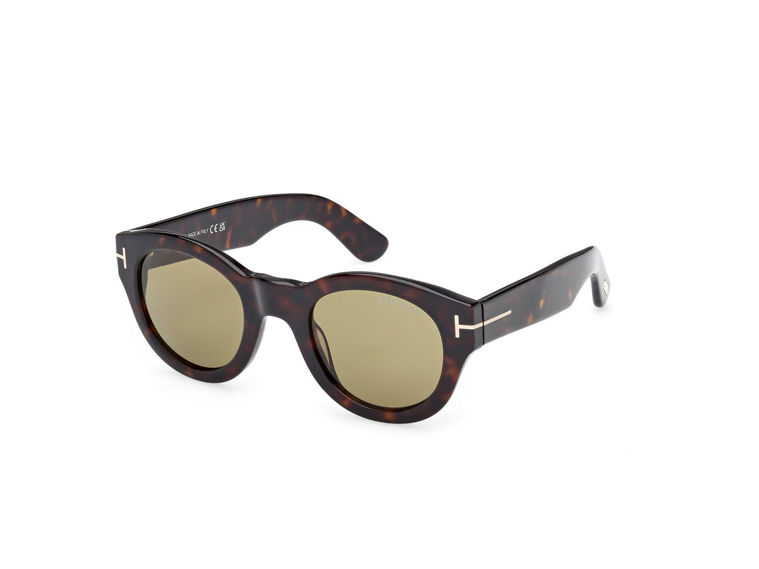 Sonnenbrillen tom ford ft1212 lucinda 52n havana round unisex größe 48mm - Hauptansicht
