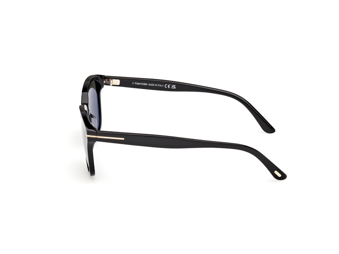 Gafas de sol tom ford ft1213 graydon 01n negro square masculino talla 53mm - Vista de detalle