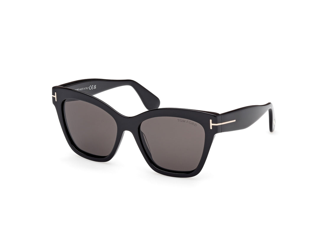 Gafas de sol tom ford ft1217 elvira 01a negro butterfly femenino talla 55mm - Vista principal