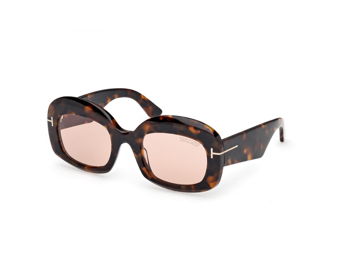 Gafas de sol tom ford ft1219 carmen-02 52y havana rectangular femenino talla 53mm - Vista principal