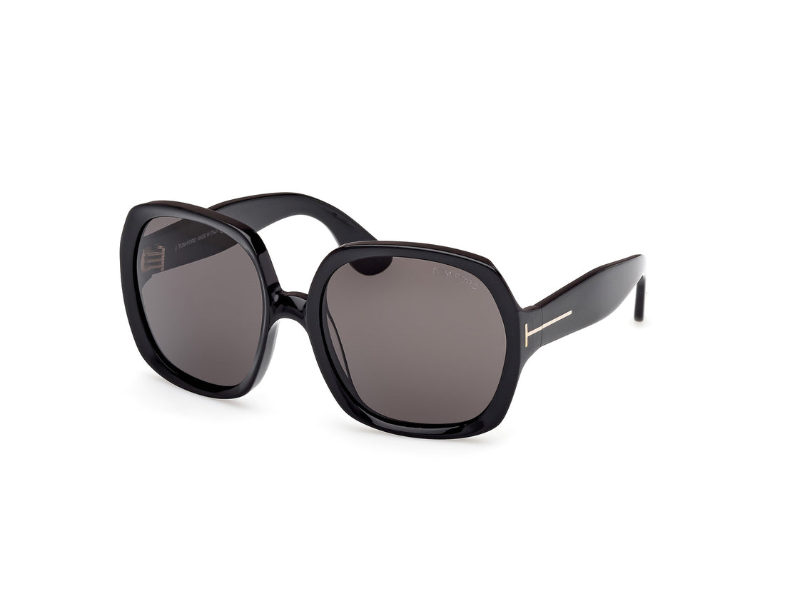Gafas de sol tom ford ft1221 saffron 01a negro square femenino talla 60mm - Vista principal