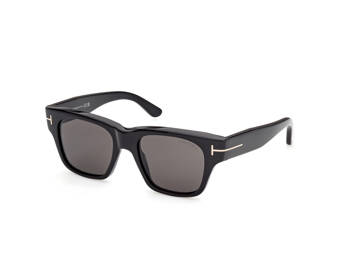 Sonnenbrillen tom ford ft1280 caine-02 01a negro square masculino größe 53mm - Hauptansicht