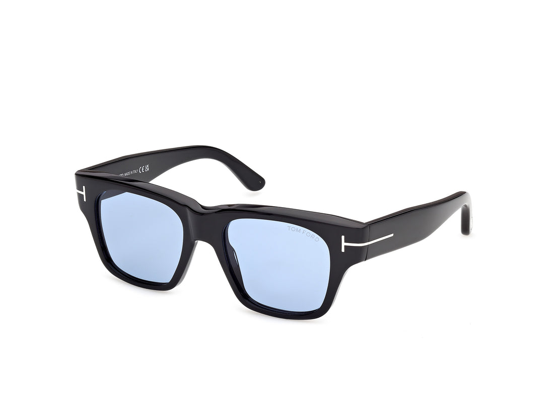 Sonnenbrillen tom ford ft1280 caine-02 01v negro square masculino größe 53mm - Hauptansicht