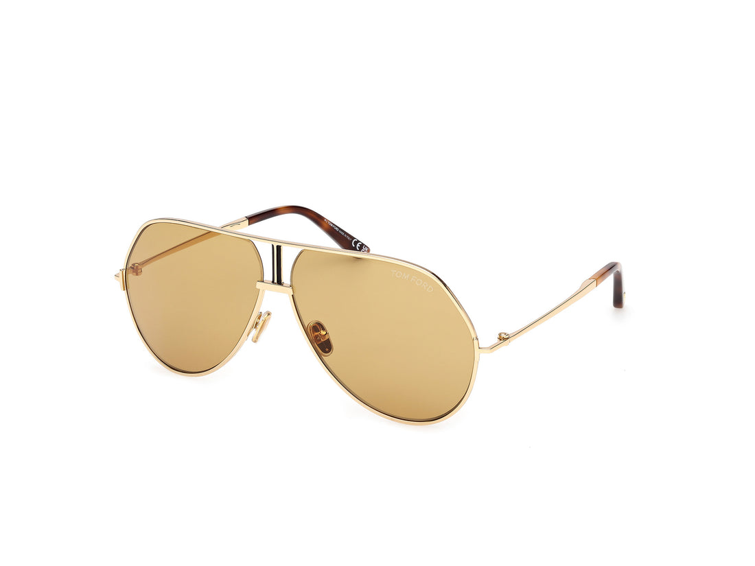 Occhiali da sole tom ford ft1281 rickie-02 30e dorado navigator masculino taglia 63mm - Vista principale