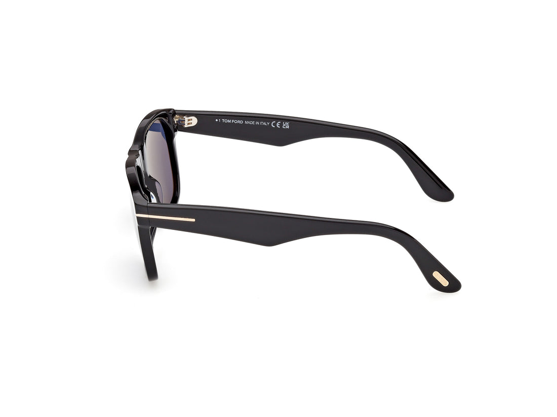 Sonnenbrillen tom ford ft1284 marlon-02 01v negro square masculino größe 55mm - Detailansicht