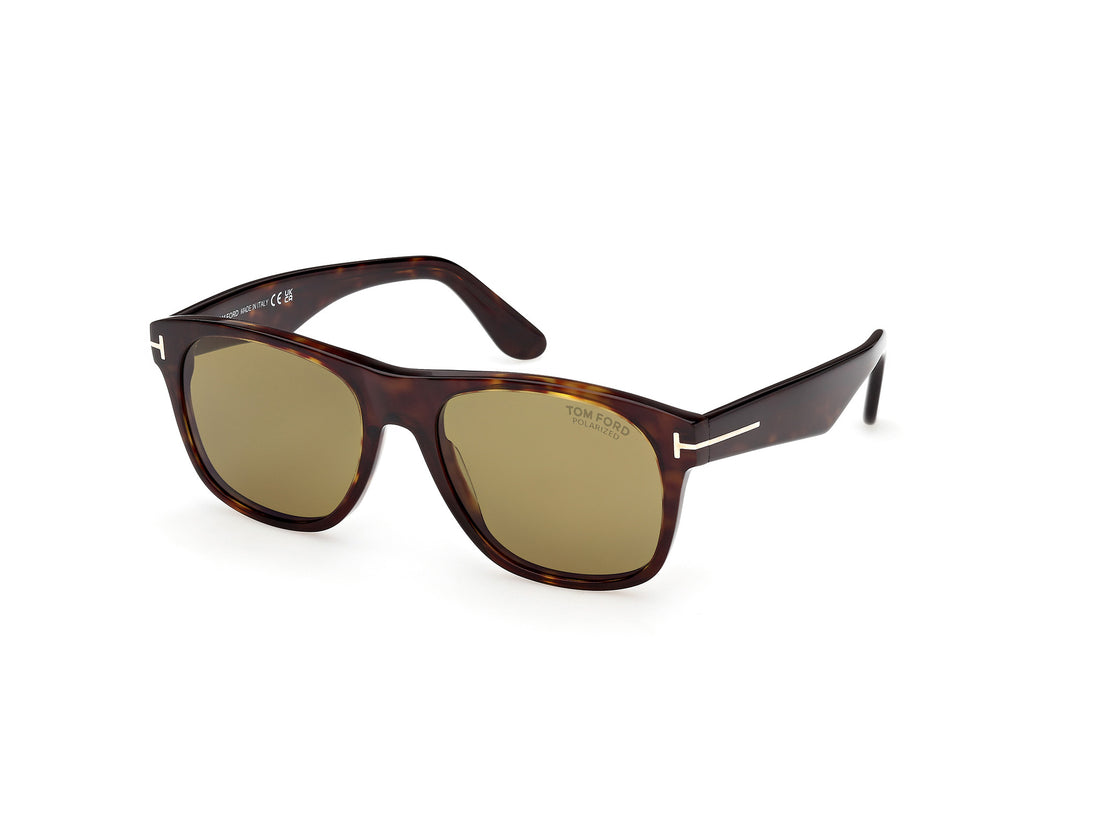 Sonnenbrillen tom ford ft1284 marlon-02 52r havana square masculino größe 55mm - Hauptansicht