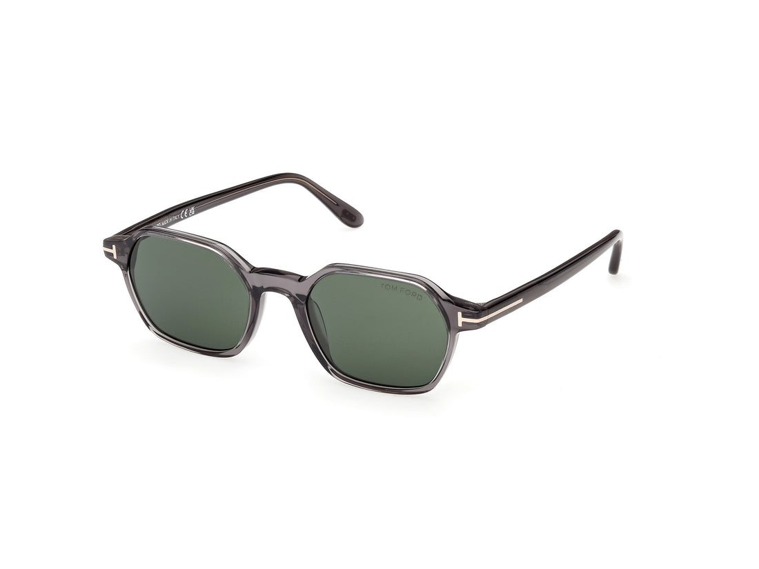 Sonnenbrillen tom ford ft1301 joey-02 20n gris geometric masculino größe 51mm - Hauptansicht