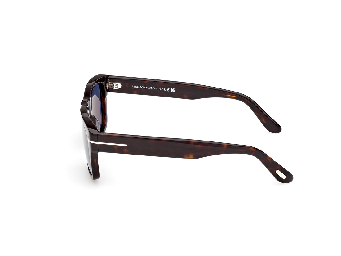 Sonnenbrillen tom ford ft1303 smith-02 52v havana rectangular masculino größe 53mm - Detailansicht