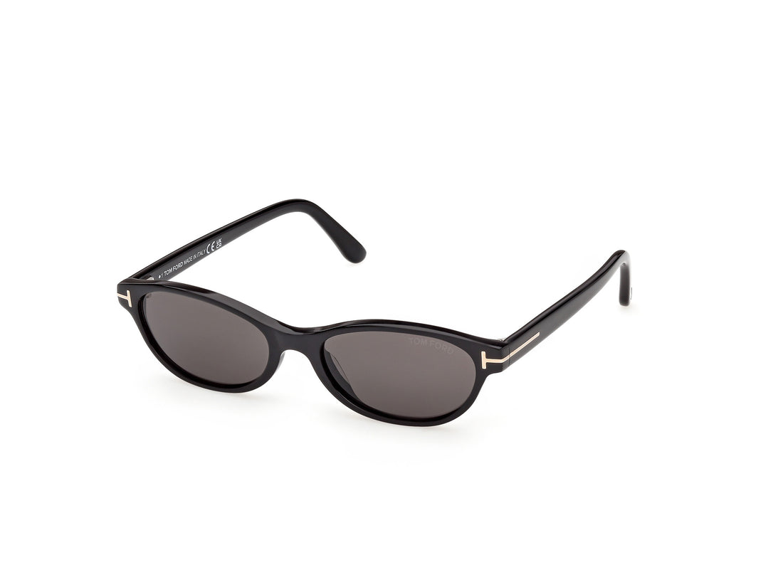 Occhiali da sole tom ford ft1310 chloe-02 01a negro oval femenino taglia 52mm - Vista principale