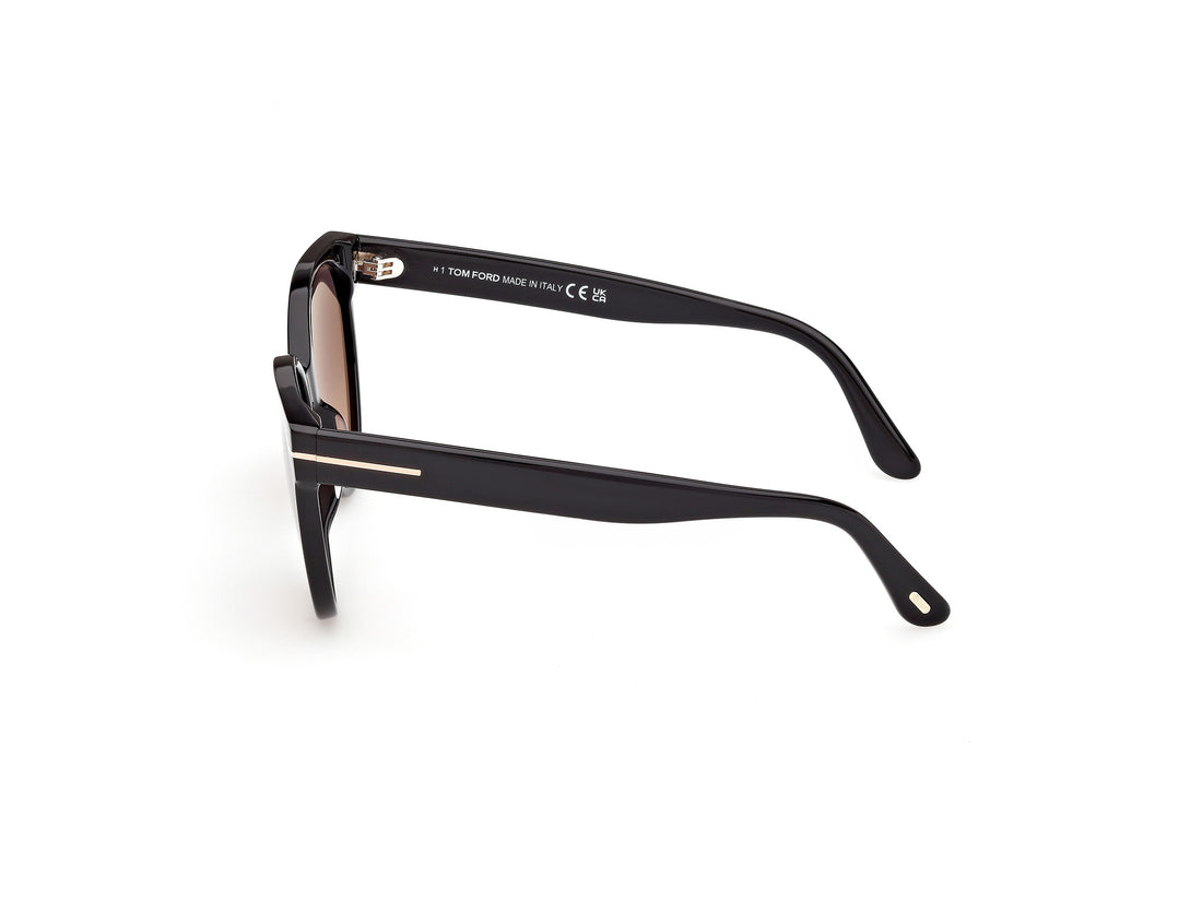 Occhiali da sole tom ford ft1311 tallulah-02 01t negro round femenino taglia 56mm - Vista dettagliata