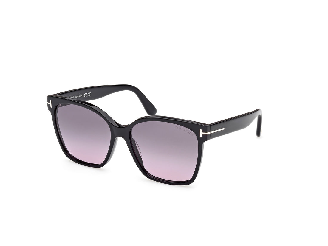 Sonnenbrillen tom ford ft1312 iris-02 01b negro butterfly femenino größe 56mm - Hauptansicht
