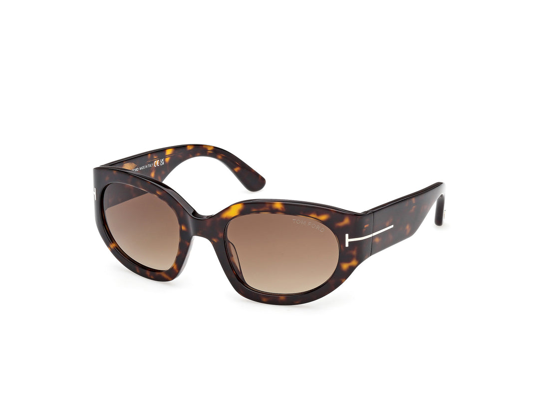 Occhiali da sole tom ford ft1313 arizona-02 52f havana rectangular femenino taglia 53mm - Vista principale