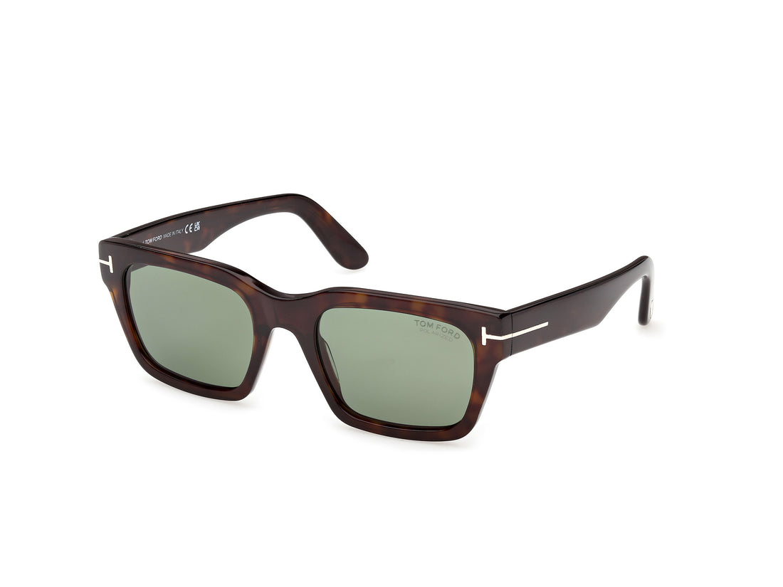 Occhiali da sole tom ford ft1333 andy-02 52r havana square masculino taglia 55mm - Vista principale