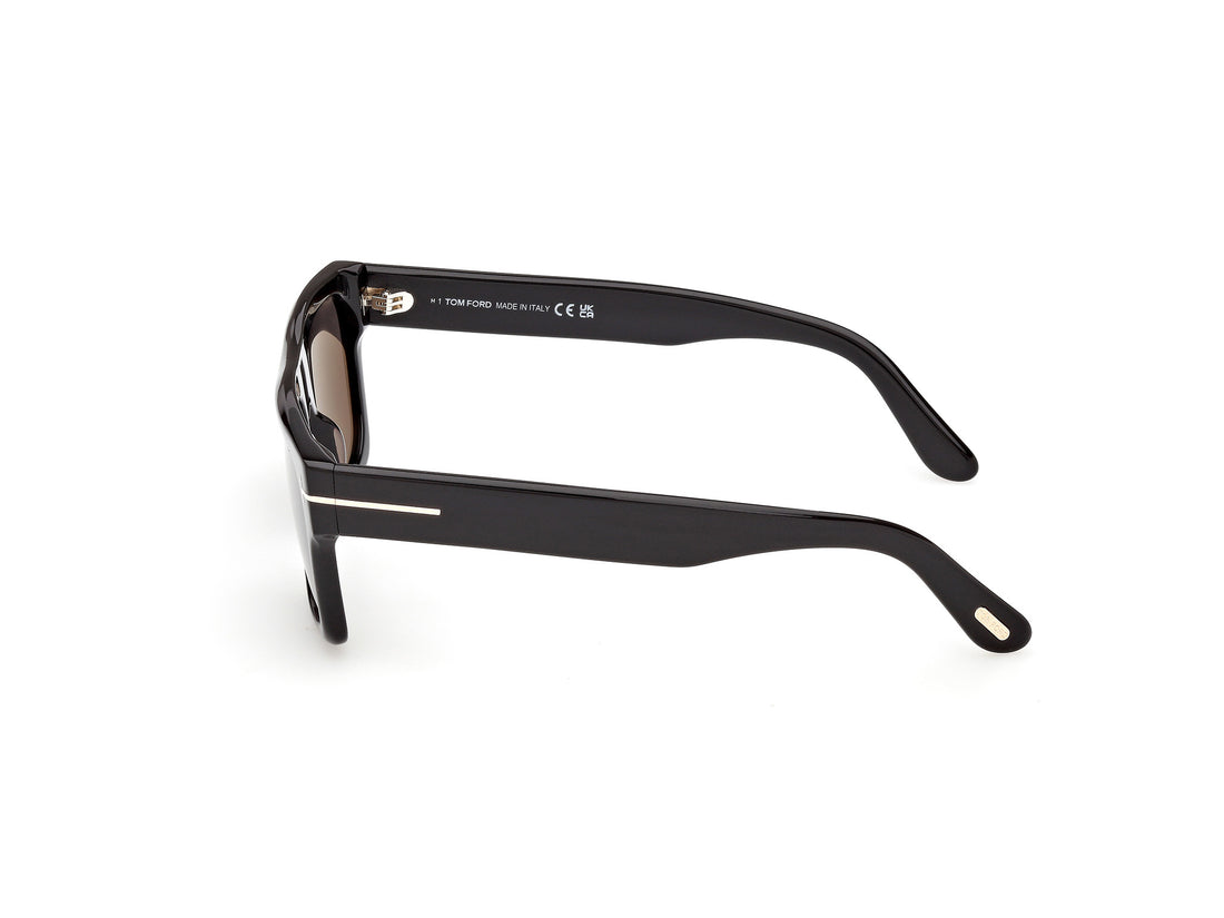 Sonnenbrillen tom ford ft1337 cyrus-02 01a negro square masculino größe 53mm - Detailansicht