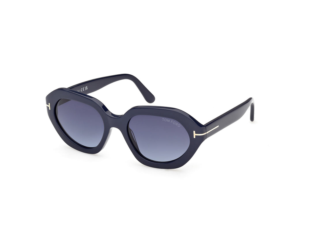 Occhiali da sole tom ford ft1341 meryl-02 90w azul geometric femenino taglia 53mm - Vista principale