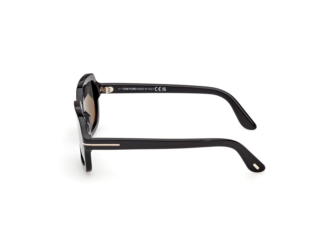 Occhiali da sole tom ford ft1342 lana-02 01d negro rectangular femenino taglia 53mm - Vista dettagliata