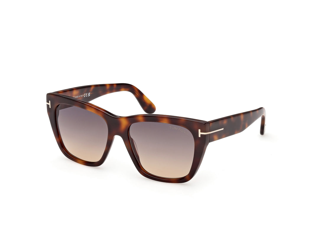 Sonnenbrillen tom ford ft1343 flynn-02 53b havana butterfly femenino größe 55mm - Hauptansicht