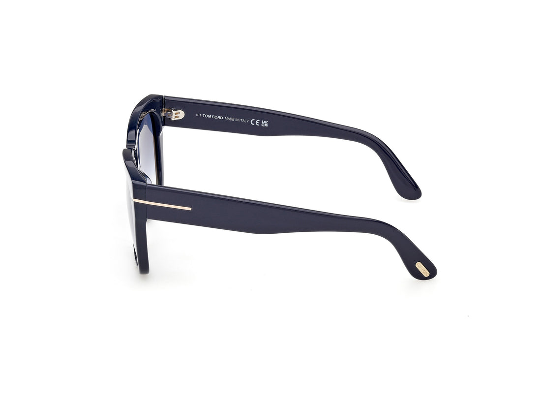 Occhiali da sole tom ford ft1343 flynn-02 90w azul butterfly femenino taglia 55mm - Vista dettagliata