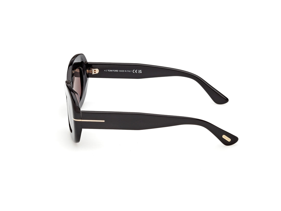Occhiali da sole tom ford ft1345 islay-02 01a negro rectangular femenino taglia 50mm - Vista dettagliata