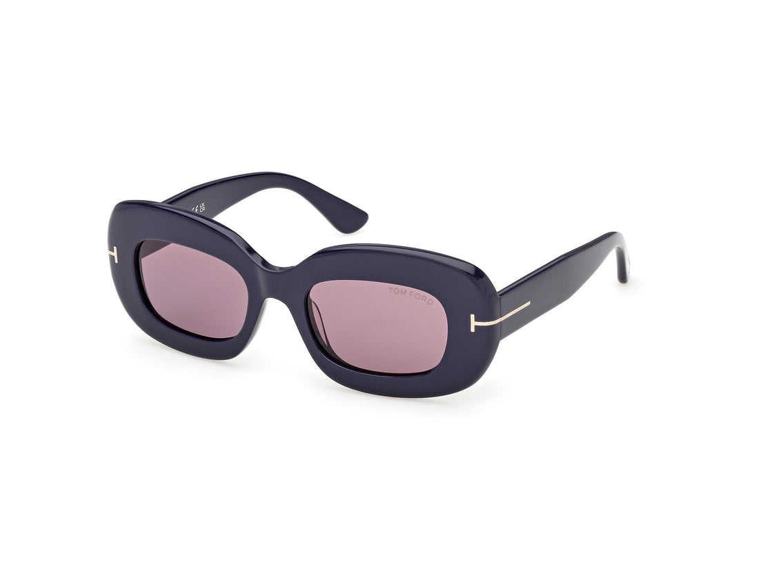 Sonnenbrillen tom ford ft1345 islay-02 90y azul rectangular femenino größe 50mm - Hauptansicht