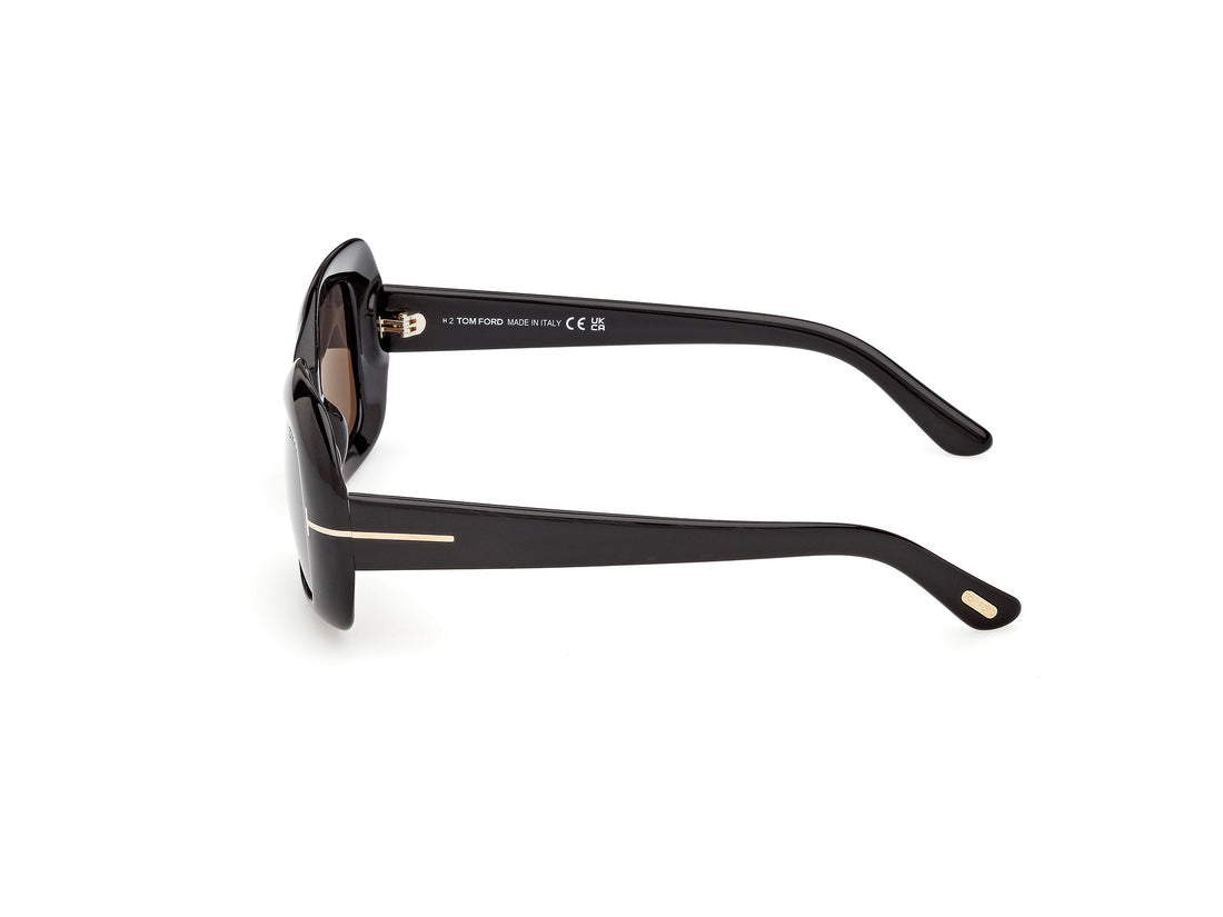 Occhiali da sole tom ford ft1347 paloma-02 01a negro rectangular femenino taglia 51mm - Vista dettagliata