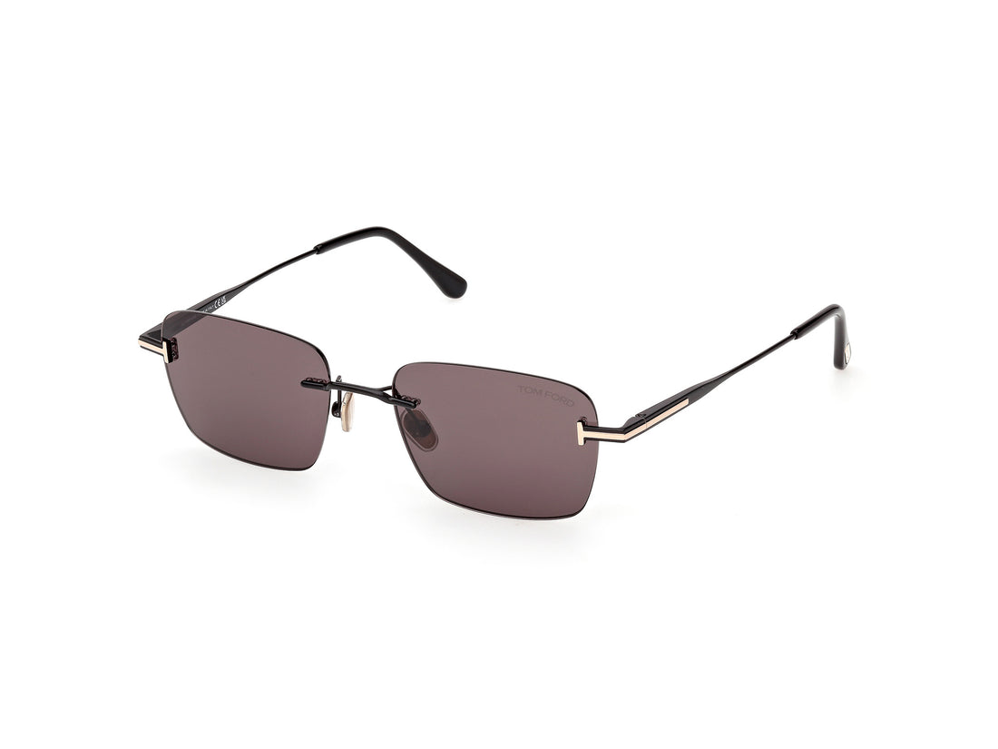 Occhiali da sole tom ford ft1354 jake-02 01a negro rectangular unisex taglia 54mm - Vista principale