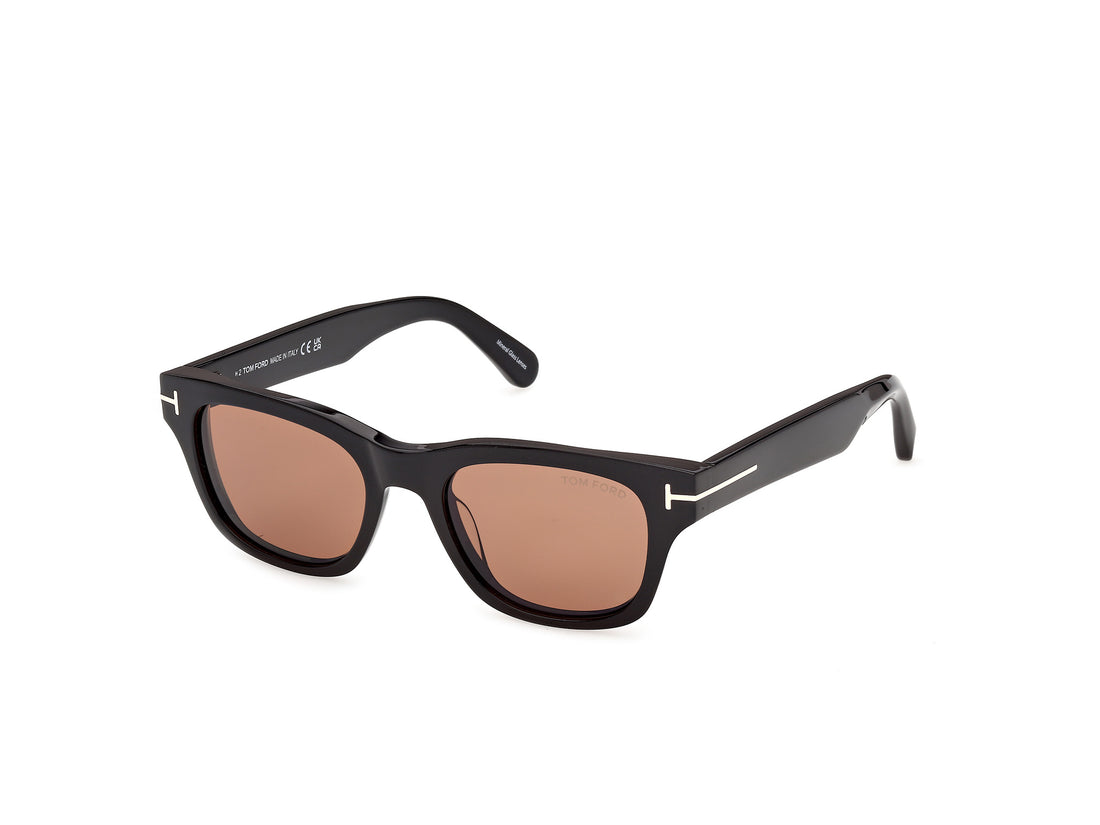 Sonnenbrillen tom ford ft1357 caleb-02 01e negro square masculino größe 50mm - Hauptansicht