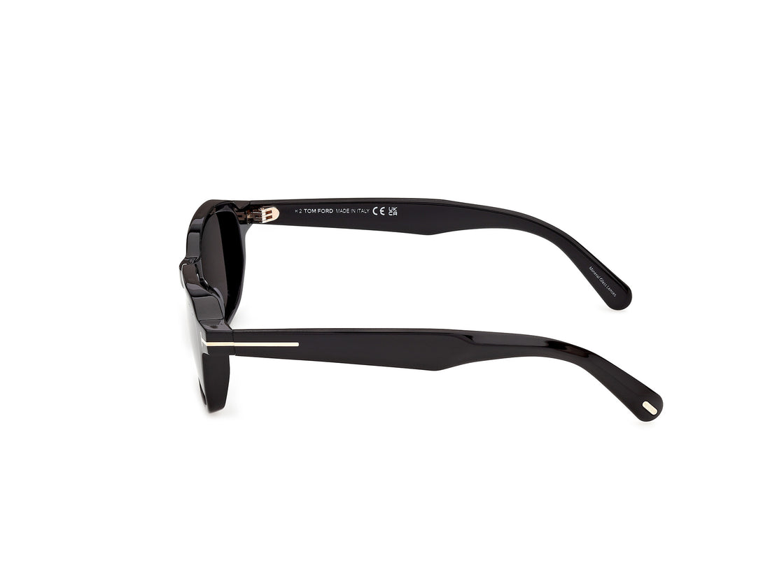 Sonnenbrillen tom ford ft1359 ezra-02 01a negro square masculino größe 50mm - Detailansicht