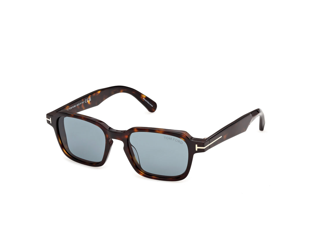 Gafas de sol tom ford ft1359 ezra-02 52v havana square masculino talla 50mm - Vista principal