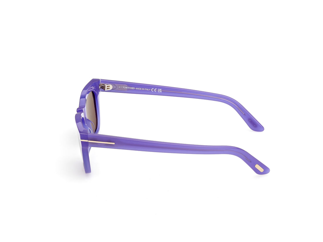 Gafas de sol tom ford ft1362 penn-02 81a violeta rectangular unisex talla 53mm - Vista de detalle