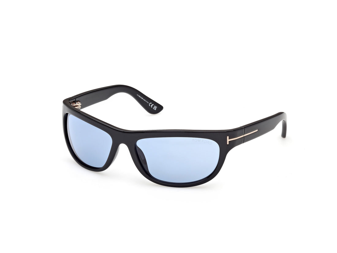 Occhiali da sole tom ford ft1363 anders-02 01v negro rectangular masculino taglia 62mm - Vista principale