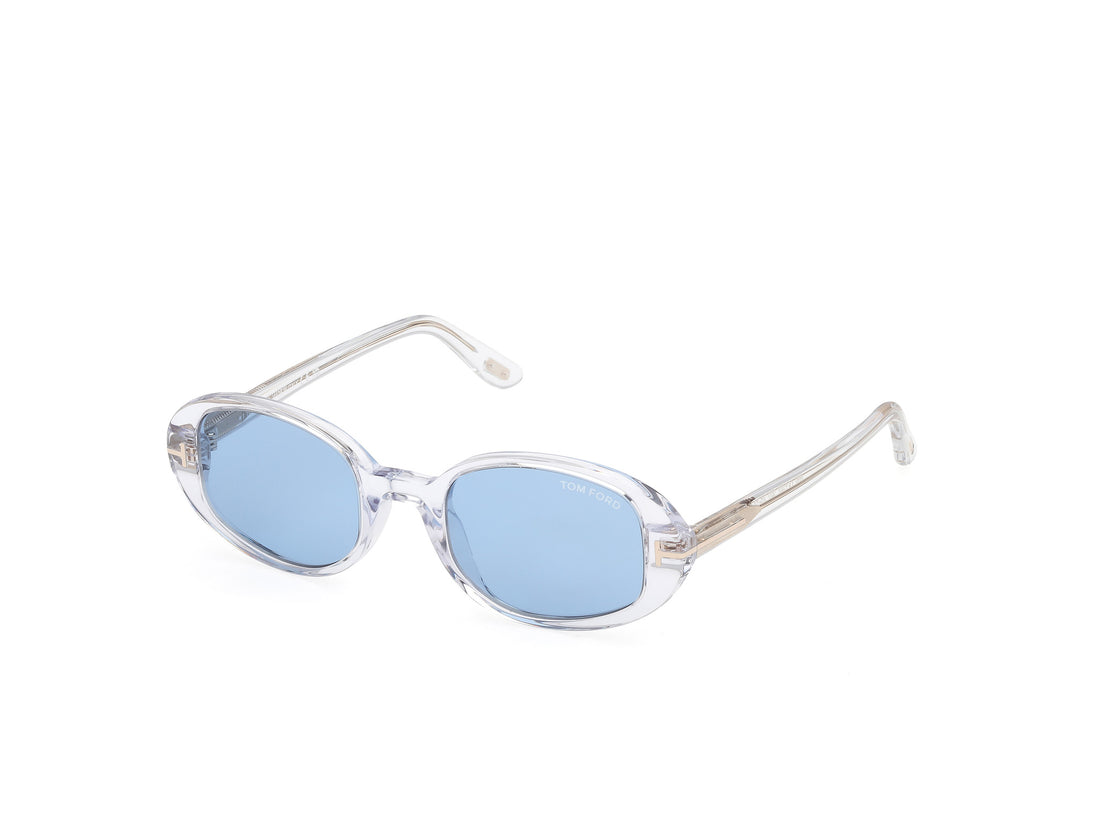 Sunglasses tom ford ft1364 iggy 26v transparente oval femenino size 49mm - Main view