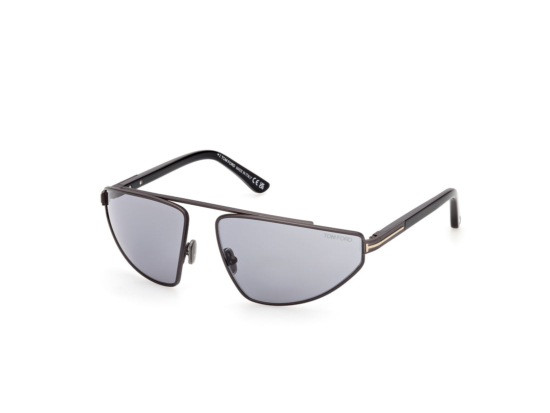 Sonnenbrillen tom ford ft1399 parker-02 13a plateado pilot unisex größe 64mm - Hauptansicht
