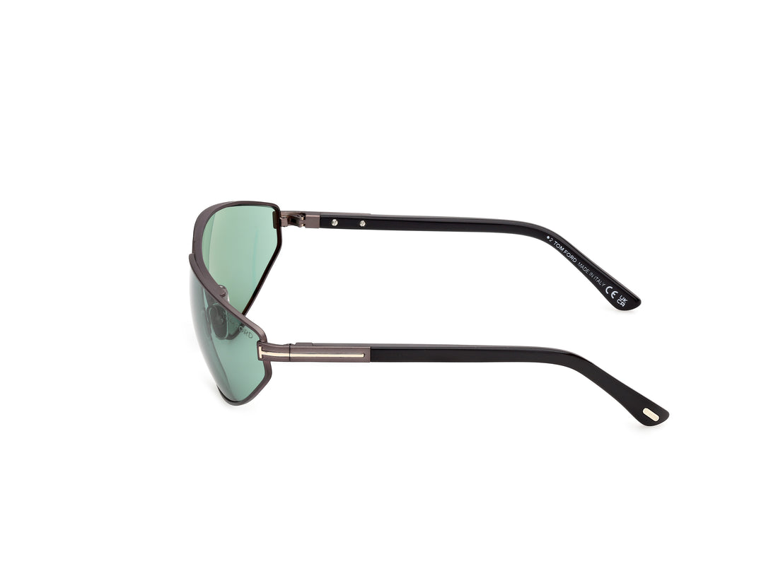 Sonnenbrillen tom ford ft1399 parker-02 13n plateado pilot unisex größe 64mm - Detailansicht