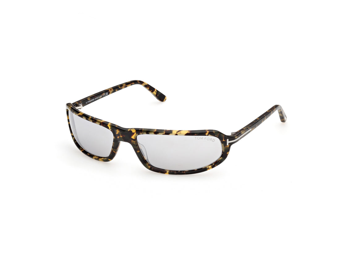 Sonnenbrillen tom ford ft1400 addison-02 55c havana rectangular unisex größe 64mm - Hauptansicht