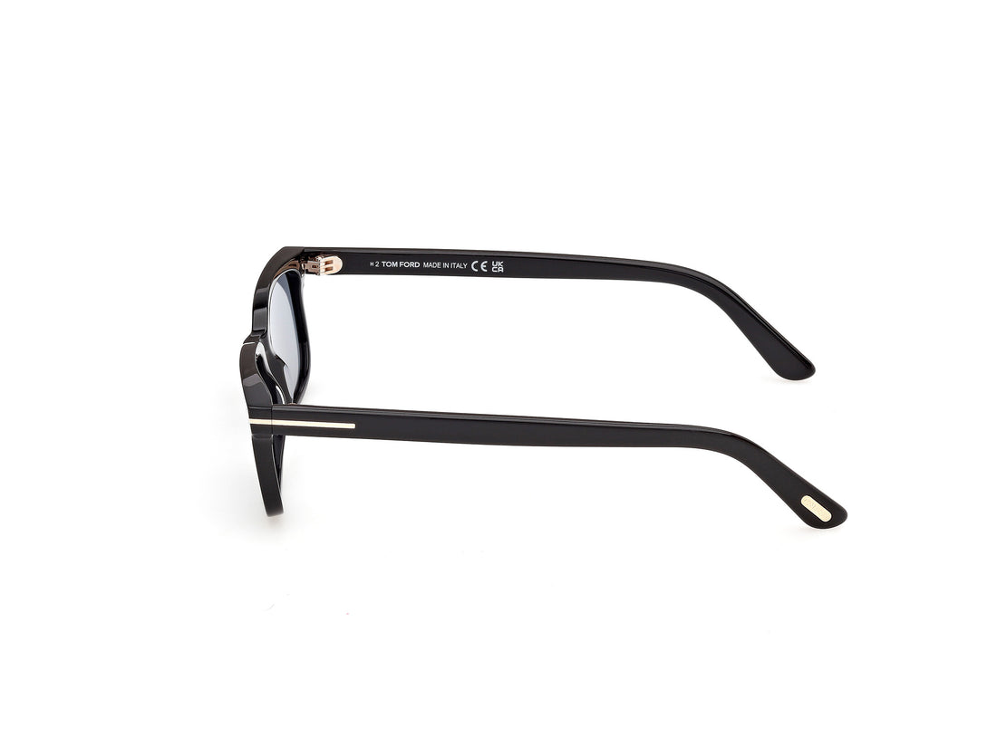 Solbriller tom ford ft1480 scout-02 01a negro rectangular unisex størrelse 52mm - Detaljeret visning