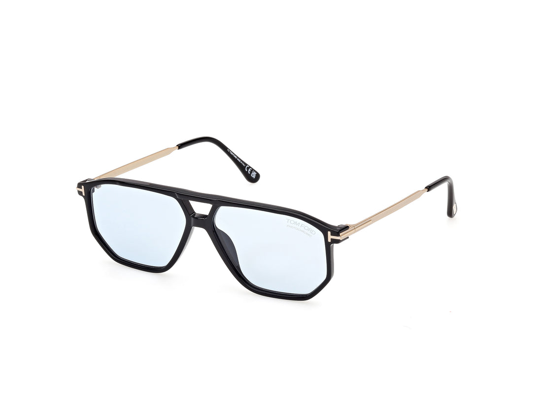 Solbriller tom ford ft1481 billie-02 01v negro navigator unisex størrelse 57mm - Hovedvisning