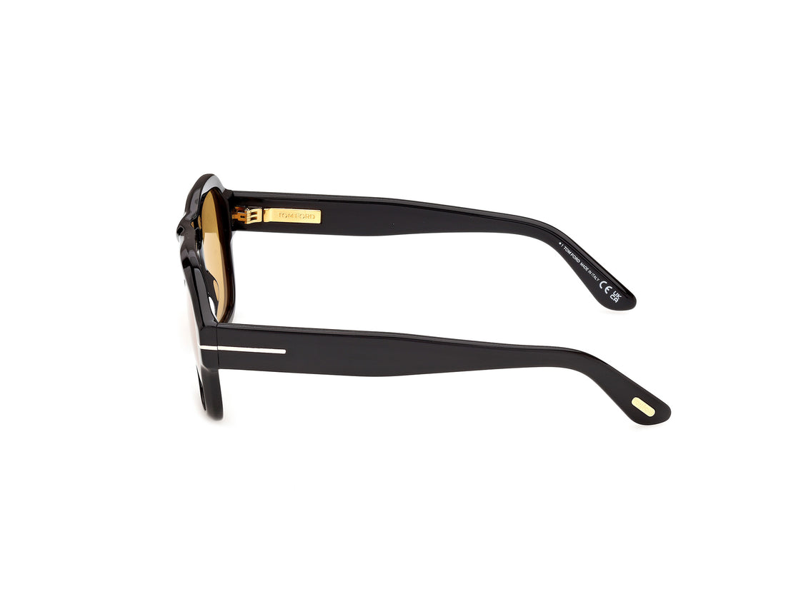 Solbriller tom ford ft1484 mason-02 01e negro navigator masculino størrelse 54mm - Detaljeret visning
