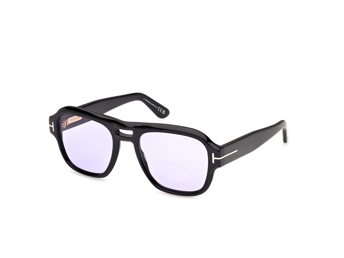 Solbriller tom ford ft1484 mason-02 01y negro navigator masculino størrelse 54mm - Hovedvisning