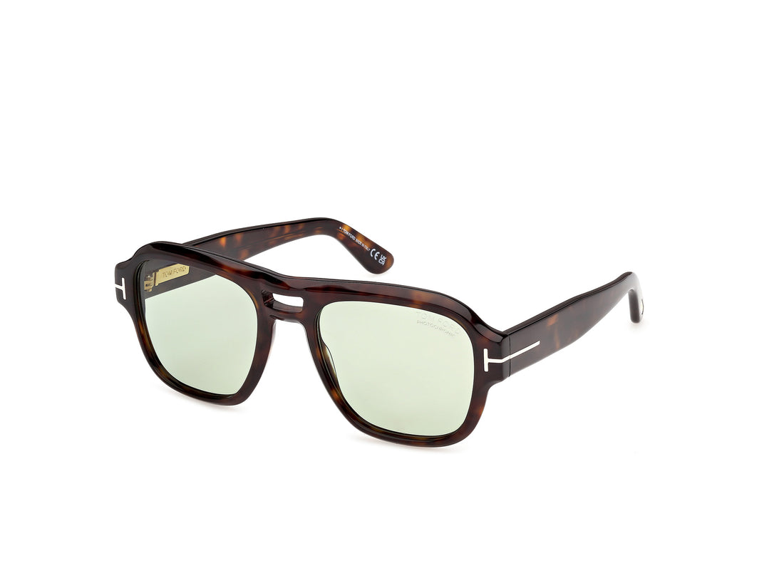 Solbriller tom ford ft1484 mason-02 52n havana navigator masculino størrelse 54mm - Hovedvisning