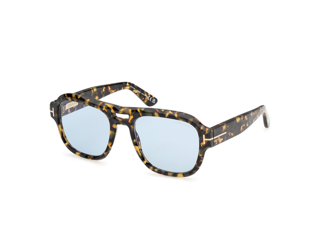 Solbriller tom ford ft1484 mason-02 56v havana navigator masculino størrelse 54mm - Hovedvisning