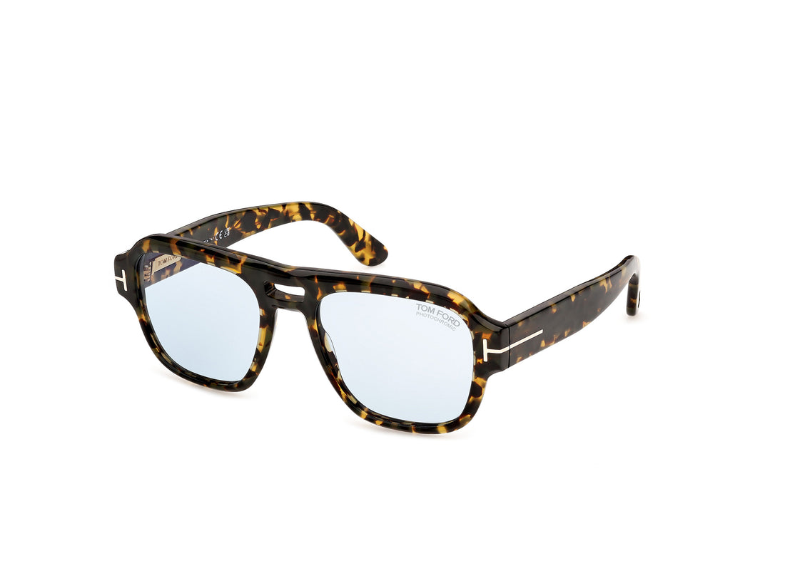 Solbriller tom ford ft1484 mason-02 56v havana navigator masculino størrelse 54mm - Detaljeret visning