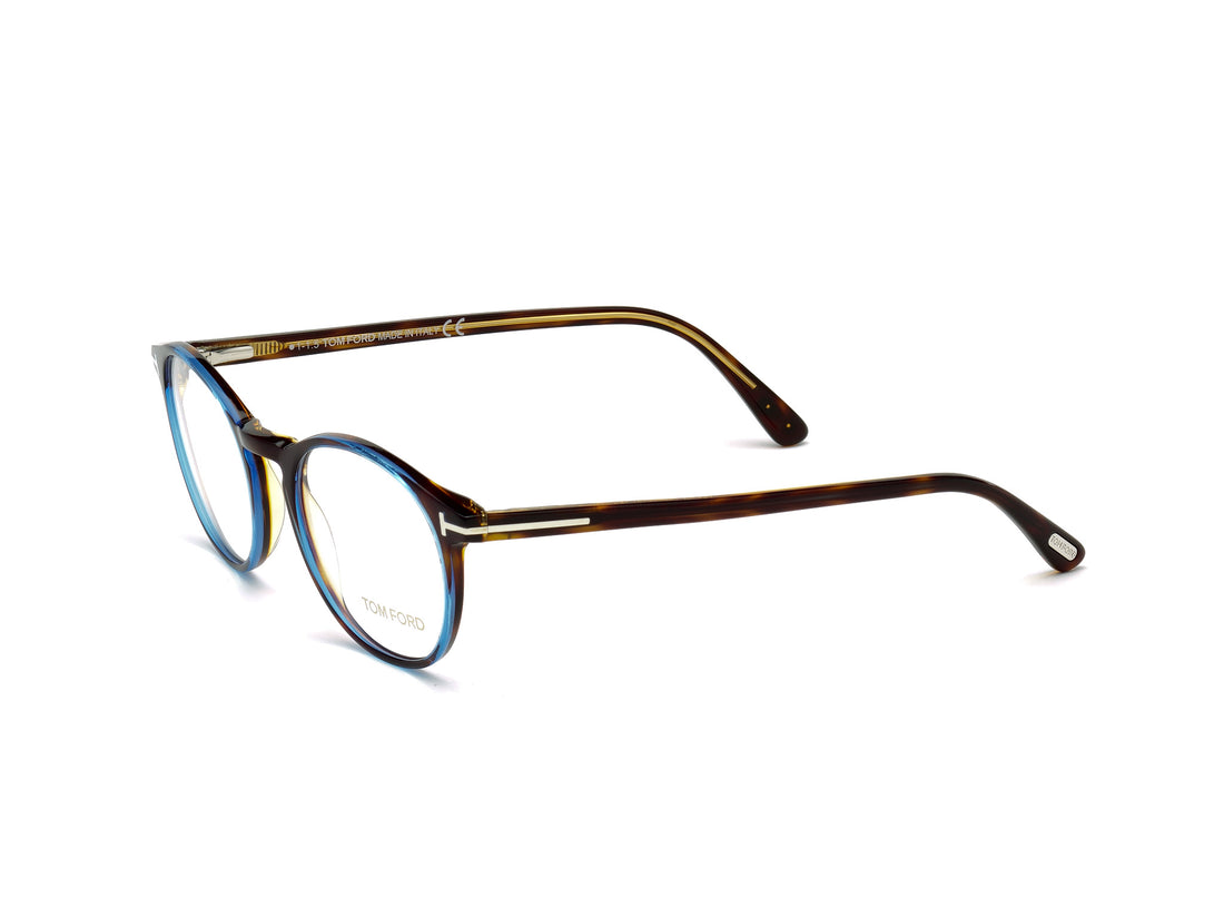 Brillen tom ford ft5294 056 havana round masculino größe 50mm - Detailansicht