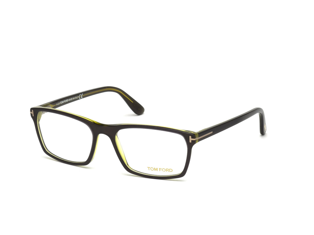 Brillen tom ford ft5295 098 verde rectangular masculino größe 56mm - Hauptansicht