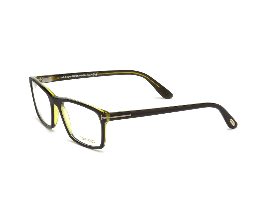 Brillen tom ford ft5295 098 verde rectangular masculino größe 56mm - Detailansicht