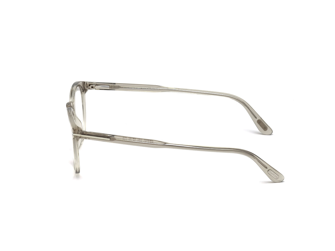 Prescription glasses tom ford ft5401 020 gris round unisex size 49mm - Detailed view